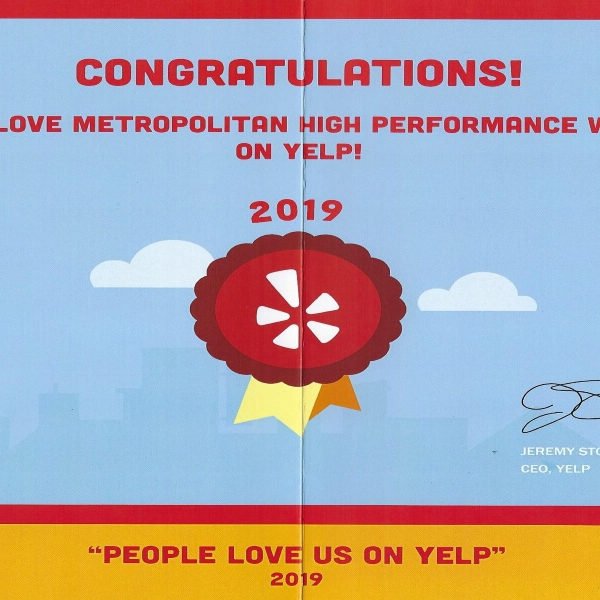 Metropolitan High Performance Windows Earns "People Love ...